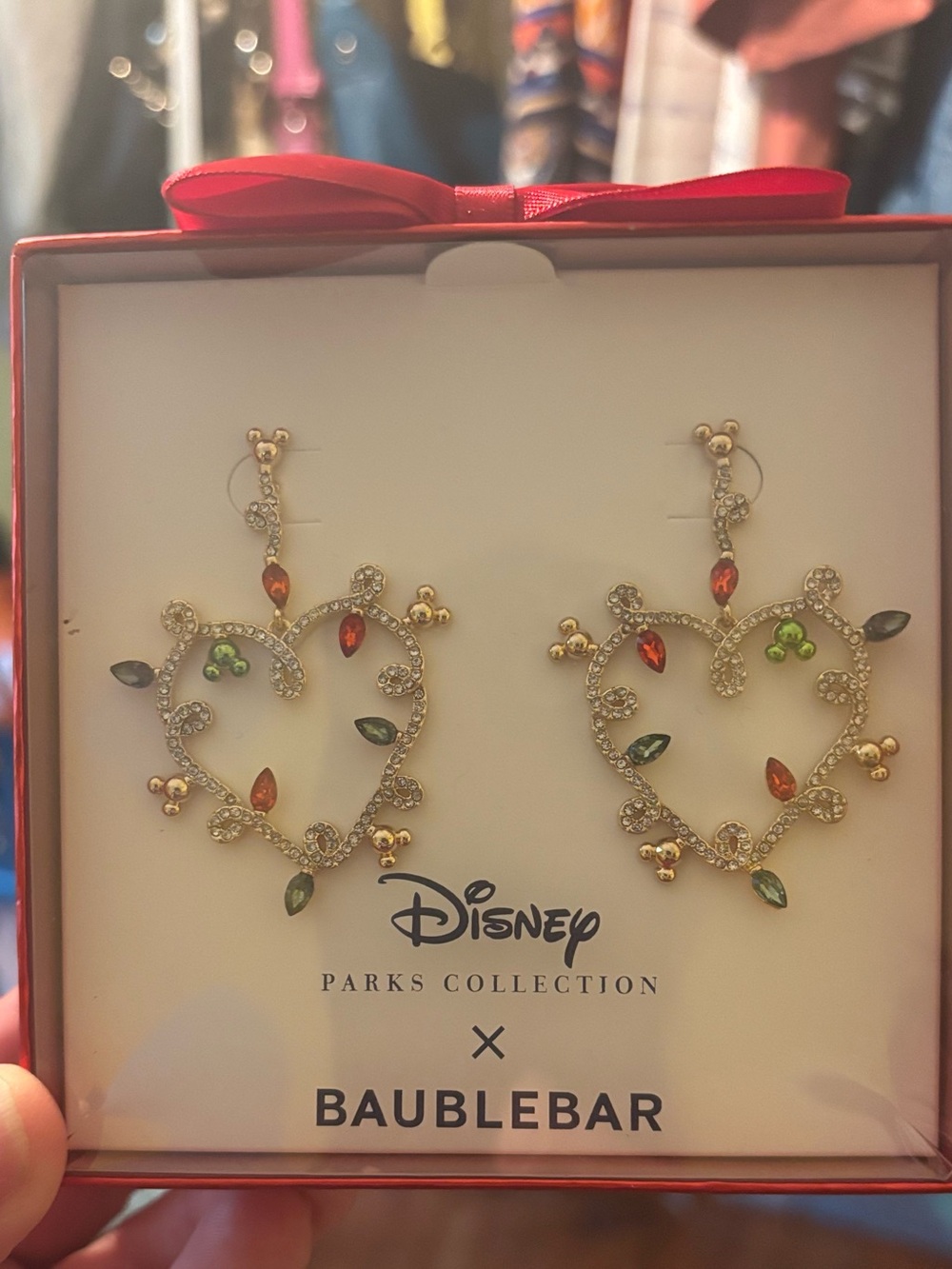 Baublebar Disney earrings NIB